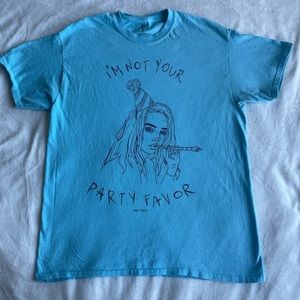 Billie Eillish ‘Im not your party favor’ t-shirt